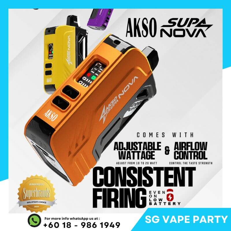 HOT SELLING ITEMS OF SG VAPE PARTY