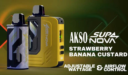 AKSO-SUPA-NOVA-KIT-STRAWBERRY-BANANA-CUSTARD-SG-Vape-Party