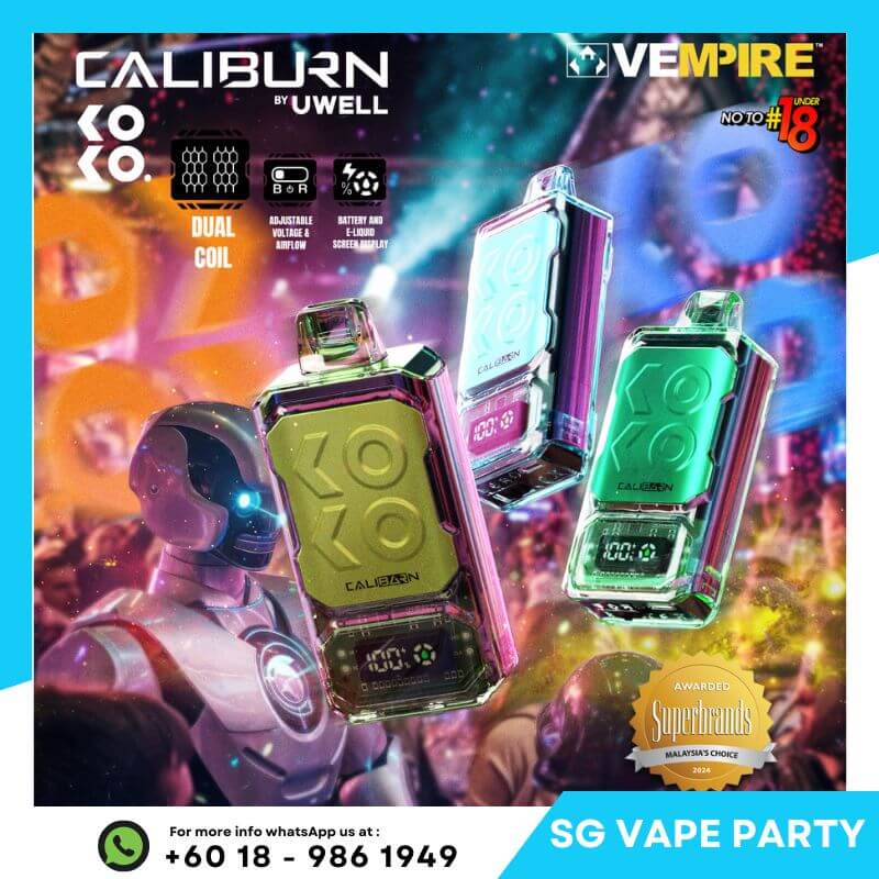 CALIBURN-KOKO-12000-SG-Vape-Party