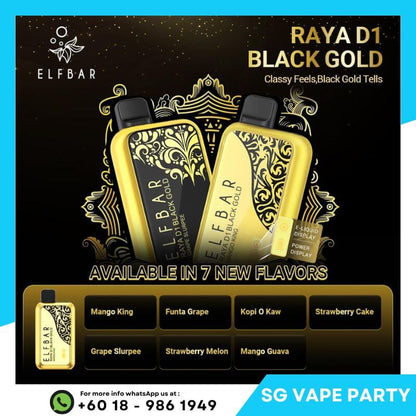 ELFBAR-RAYA-D1-BLACK-GOLD-EDITION-SG-Vape-Party