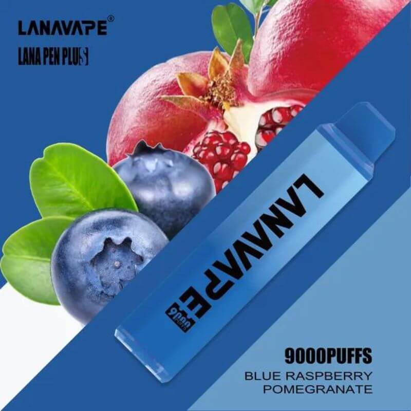 LANA-PEN-PLUS-9000-BLUE-RASPBERRY-POMEGRANATE-SG-Vape-Party