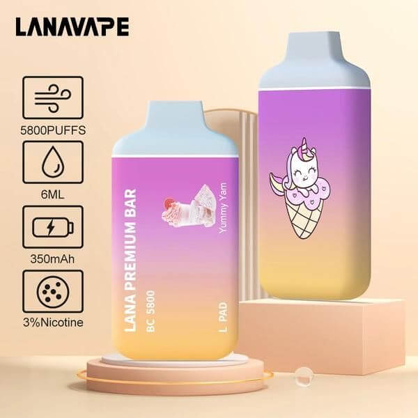 LANA-PREMIUM-BAR-5800-PUFFS-YUMMY-YAM-SG-Vape-Party