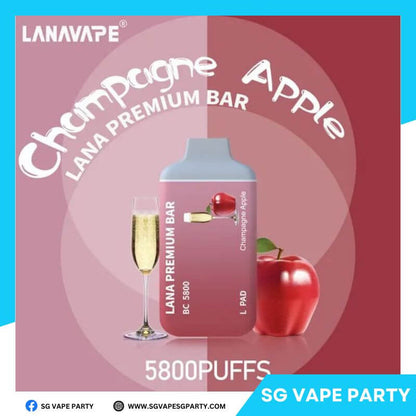 LANA PREMIUM BAR 5800 CHAMPAGNE APPLE