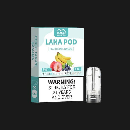 LANA POD PEACH GRAPE BANANA