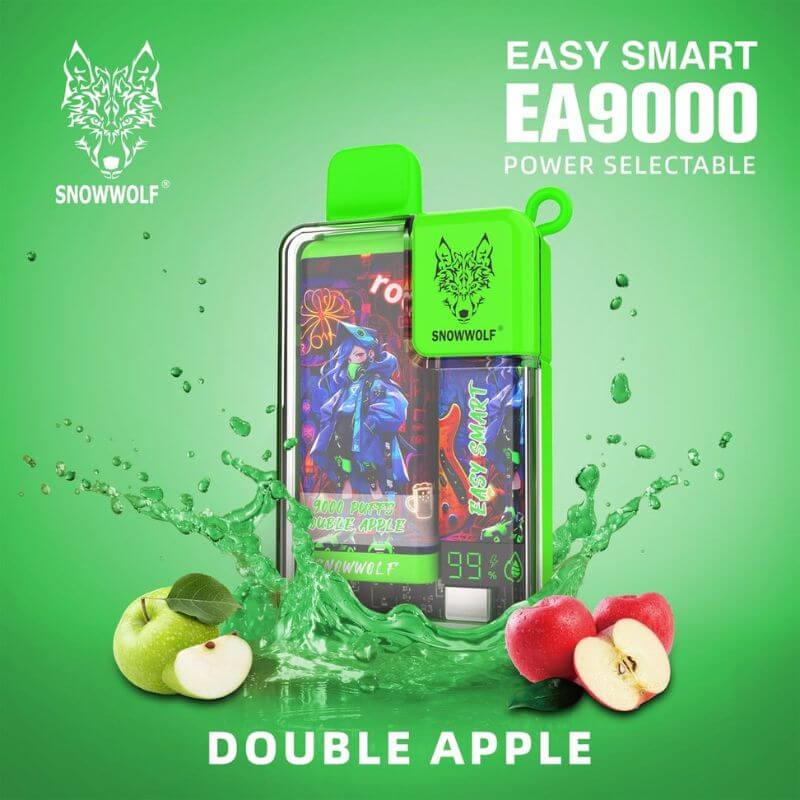 SNOWWOLF EA 9000 DOUBLE APPLE