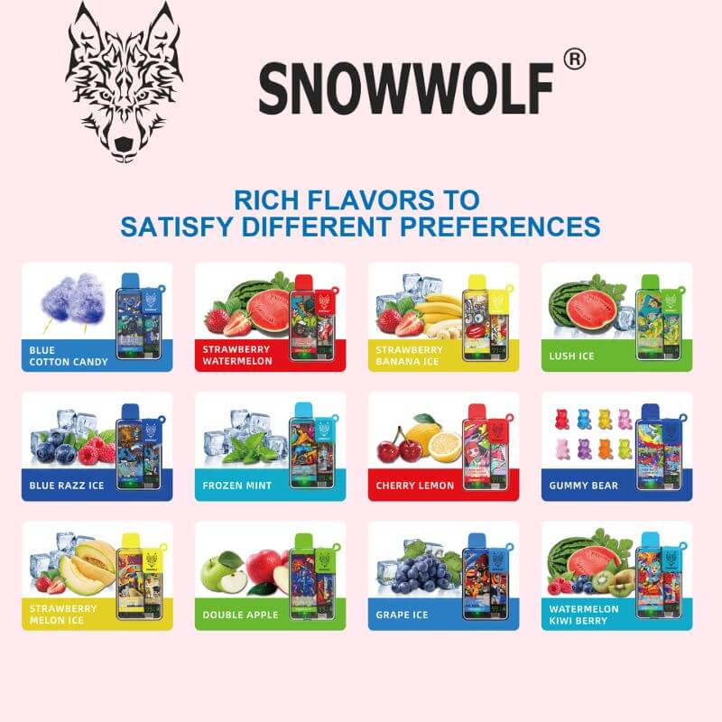 SNOWWOLF EA 9000 FULL FLAVORS