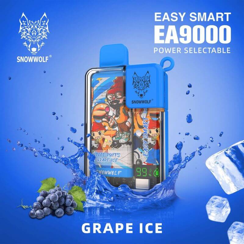 SNOWWOLF EA 9000 GRAPE ICE