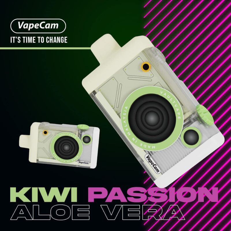 VAPECAM 12000 KIWI PASSION ALOE VERA