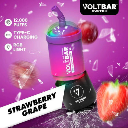 VOLTBAR-SWITCH-12000-STRAWBERRY-GRAPE-SG-Vape-Party