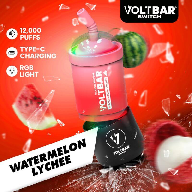     VOLTBAR-SWITCH-12000-WATERMELON-LYCHEE-SG-Vape-Party