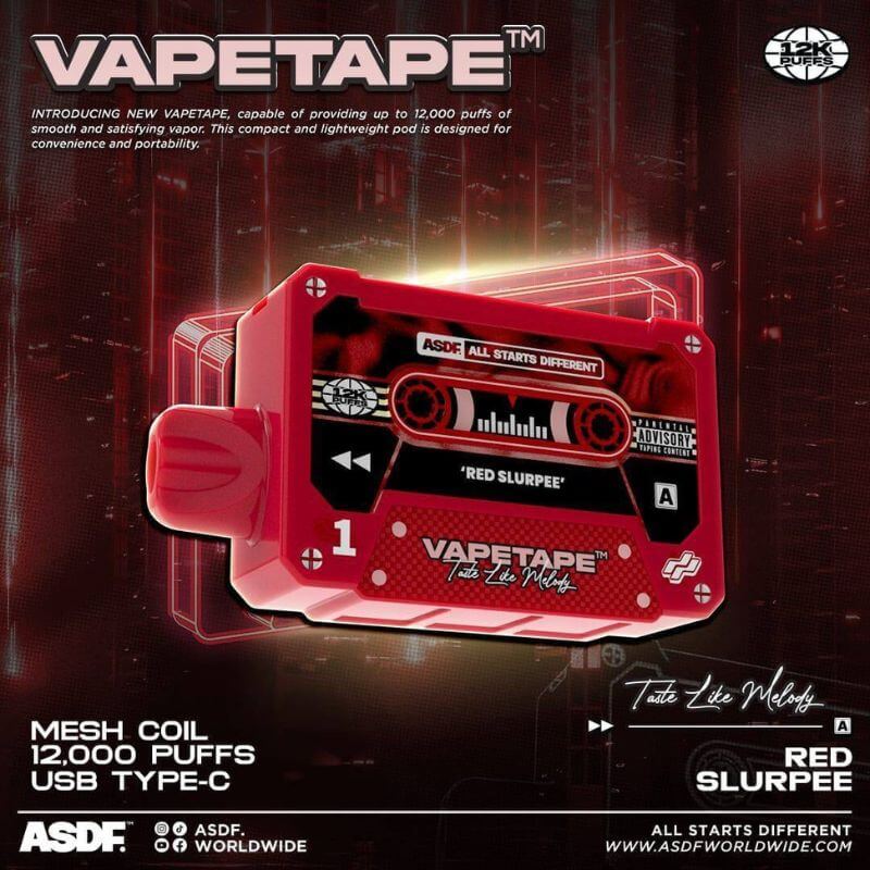 Vapetape-12K-Red-Slurpee